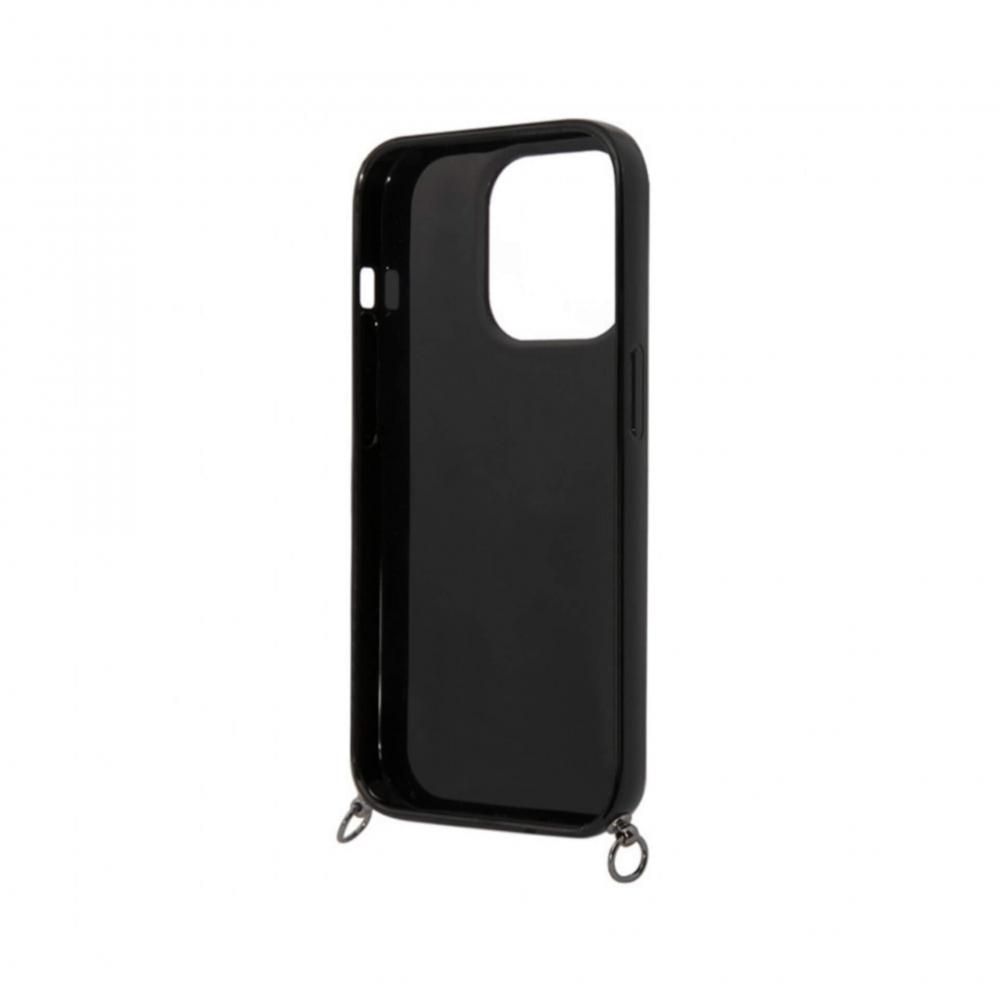 ����� ��� iPhone 14 Pro Lagerfeld Crossbody PC/TPU Color Strap, �������