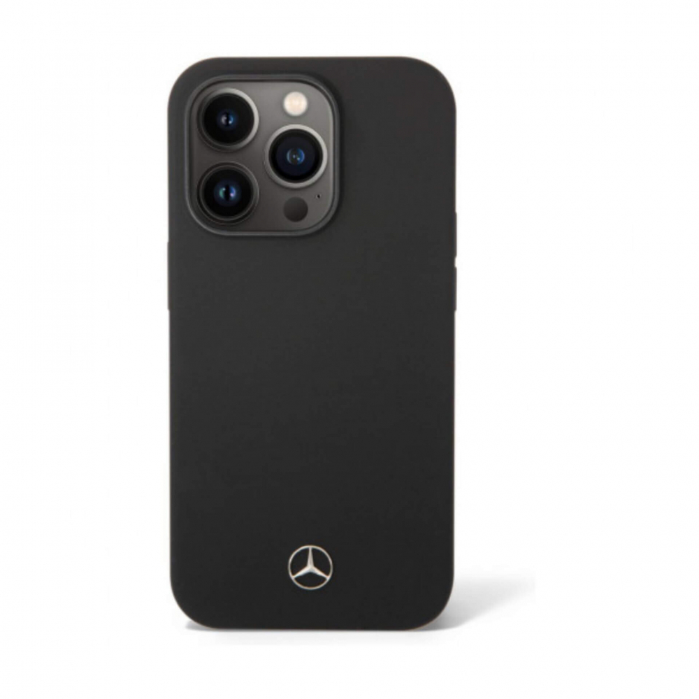 ����� ��� iPhone 14 Pro Max Mercedes Liquid silicone Hard, ������ 
