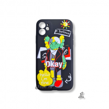 ����� ��� iPhone 11, ���������� Kaws