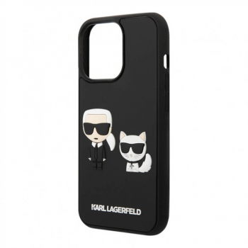 ����� ��� iPhone 14 Pro Max, 14 Pro, Lagerfeld 3D Ruber Karl&Choupette, ������