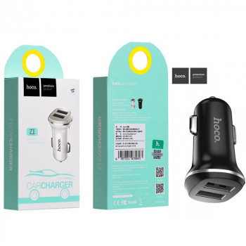 ������������� �������� ���������� (���) Hoco Z1 2.1A+2.1A black