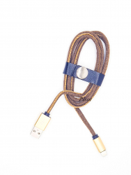 ������ Lightning USB 2.4A VOKO (brown jeans)